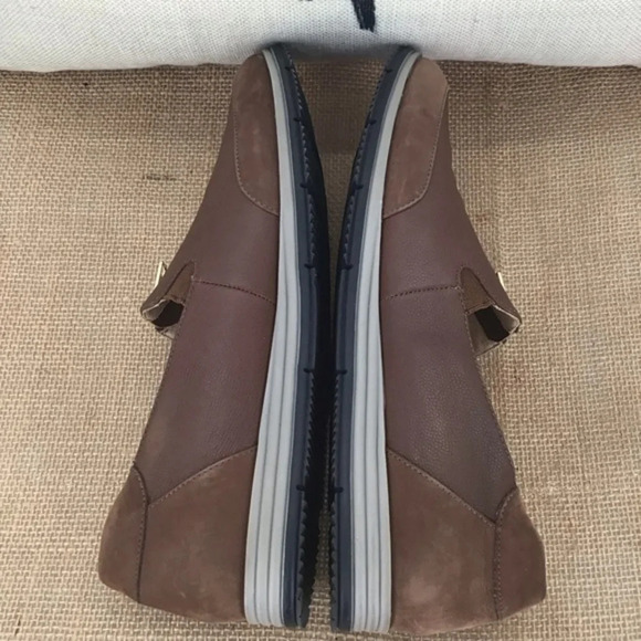 Vaneli Women’s Sport Quaver Brown Leather Slip-On Wesley Loafer Size 8N - Picture 7 of 11